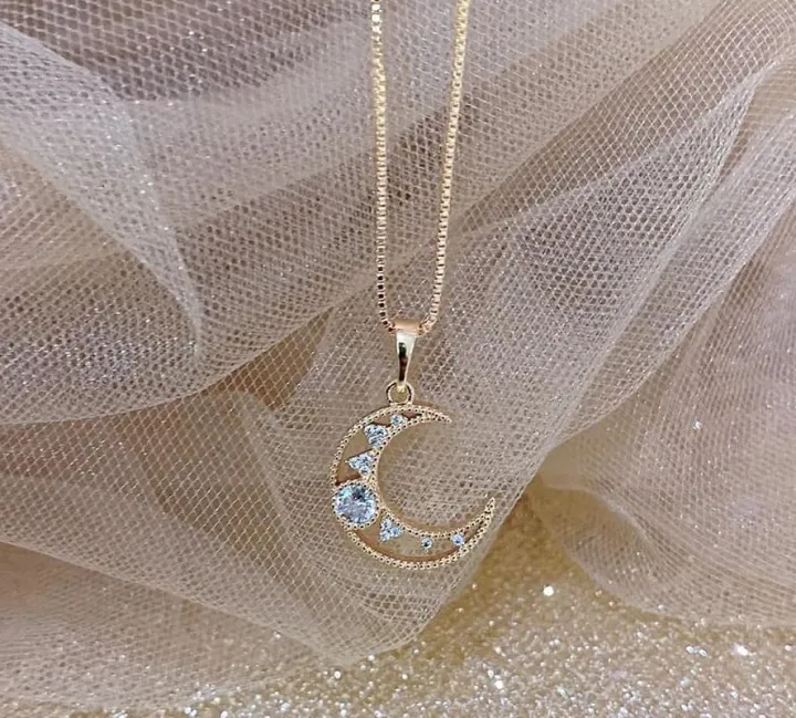 Moon Diamond Necklace Tala by Kyla Inspired 0208n | Lazada PH