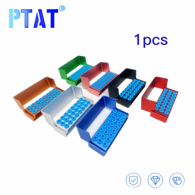 ทันตกรรม Lab ความเร็วสูง Burs &amp; ความเร็วต่ำ Burs ทันตกรรม Autoclavable Burs ผู้ถือ101624หลุมทันตกรรม Burs ผู้ถือบล็อก