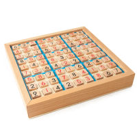 เกมกระดาน Sudoku Puzzles พร้อมลิ้นชัก81 Grid Logical Thinking Training Educational Desktop Game