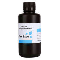 Elegoo Resin Standard Photopolymer for 3D Printers, 1 KG – Clear Blue