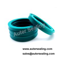 【DT】hot！ ID 36-50 mm lips U seal cylinder Rod U-ring type Polyurethane (PU) Rubber ROD SEAL with a lip