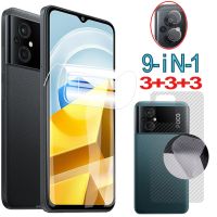 Poco F5 Pro PocoM5 Hydrogel Film For Xiaomi Poco M5 Screen Protector Poco M5S M5 S Transparent Soft Protective Films Poko Pocco M5 Pocophone M 5 Back Film Camera Lens Protection Poco M5 Not Glass