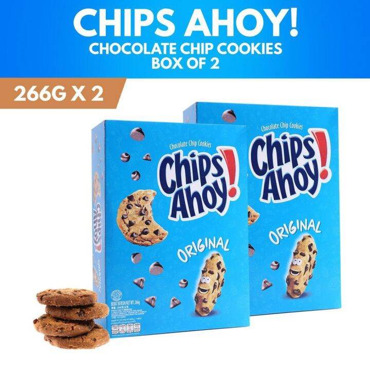 Chips Ahoy! Original 266g (Box of 2) Lazada PH