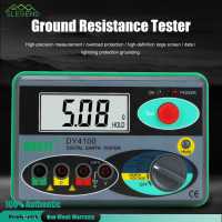 DY4100 Insulation Digital Megger Meter Earth Ground Resistance Ohm Tester