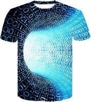 GMXINTEN Mens 3D Math Formula Shirts 3D Printed Casual Shirts Math Pattern T-Shirts Mens Graphic T-Shirts XL 2