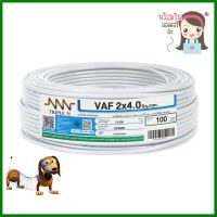 สายไฟ VAF NNN 2x4 ตร.มม. 100 ม. สีขาวVAF ELECTRIC WIRE NNN 2X4SQ.M 100M WHITE **ใครยังไม่ลอง ถือว่าพลาดมาก**