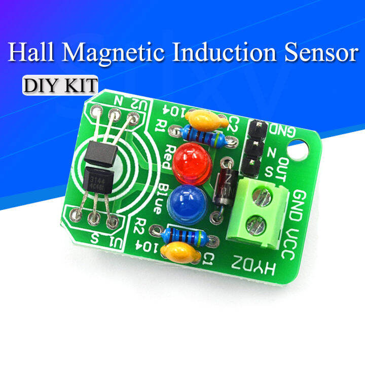 hall-magnetic-induction-sensor-magnetic-detection-pole-resolver-north-and-south-detection-module-diy-learning-kit