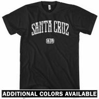 Santa Cruz California T-Shirt Men Gift Cycling Skater Beach Surfer 2019 New Men Clothing Fashion MenS T Shirts Design XS-4XL-5XL-6XL