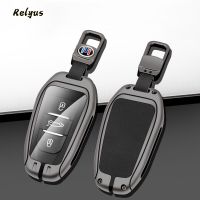 ใหม่เคส Kunci Remote Mobil หนังโลหะสำหรับ Peugeot 301 308 308S 408 508 2008 3008 4008 5008ปลอกไม่มีกุญแจรถยนต์