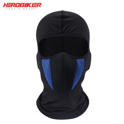 Breathable Motorcycle Face Mask Motorbike Cycling Full Mask Motocross Helmet Mask Hood Moto Riding Neck Face Mask Protection