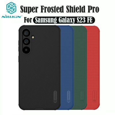เคสป้องกันเคสโทรศัพท์ Nillkin Super Frosted หนัง TPU PC สำหรับ Samsung Galaxy S23เคสทำธุรกิจฝาหลังกันกระแทกสุดหรู