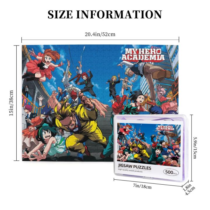 my-hero-academia-2-wooden-jigsaw-puzzle-500-pieces-educational-toy-painting-art-decor-decompression-toys-500pcs