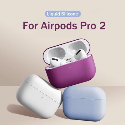 Thin Original Liquid Silicone Case For AirPods 3 2021 Wireless Bluetooth Earphone Protective Skin For Apple airpod Pro 2 1 Cover Headphones Accessorie