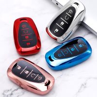 ✎❦✠ TPU Car Key Cover Case for Chevrolet Chevy Malibu XL Equinox Cruze Camaro Spark Sonic Volt Bolt Protector Shell Fob Accessories