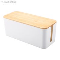 Cable Tidy Storage Box Anti Dust Data Cable Power Cord Box Plastic Portable Waterproof Large Capacity Durable for Home Office