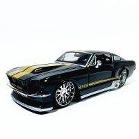 Maisto 1:24 1967ฟอร์ดรุ่น Mustang GT รุ่นดัดแปลงมีรายละเอียดสูงรุ่นที่มีความแม่นยำในการสะสมโมเดลรถยนต์ของขวัญ