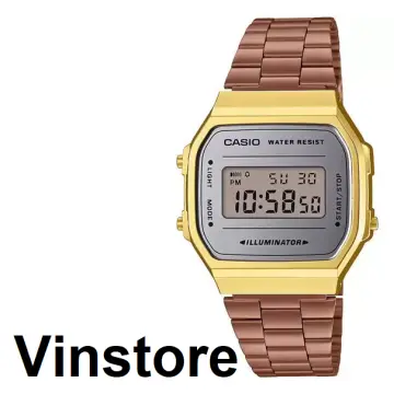 Casio rose gold watch on sale price