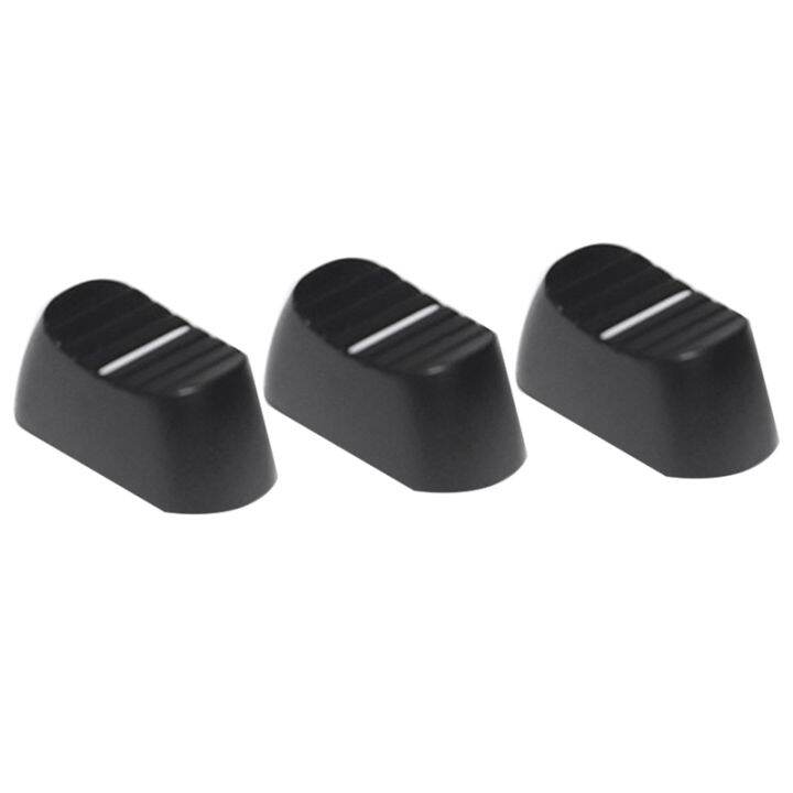 100Pcs Mixer Potentiometer Fader Cap Console Mixer Slider Replacement