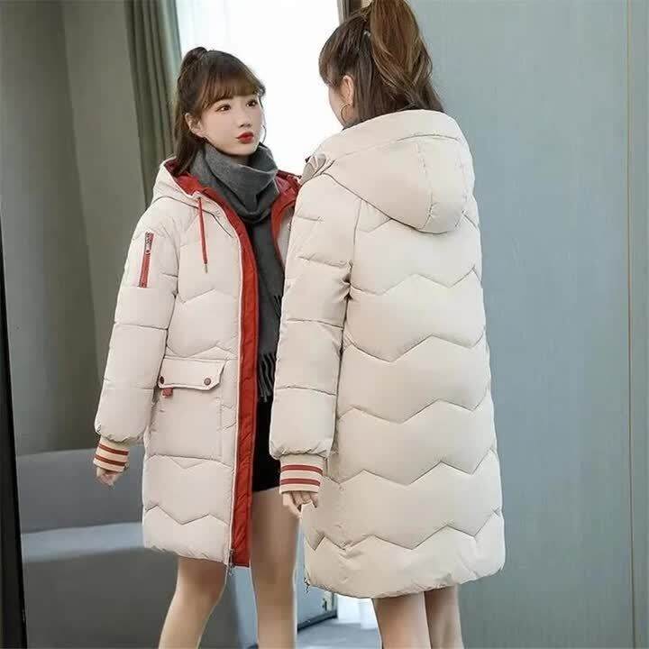 S-4XL Hooded Cotton Padded Loose Coat Women Winter Warm Thicken Overcoat  Oversized Parkas Outwear Snow Wear Jacket Coats | Lazada Singapore