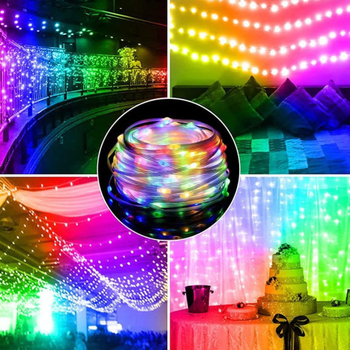 ไฟเส้นอัจฉริยะ-พร้อมรีโมท-ไฟอัจฉริยะ-ไฟประดับ-ไฟตกแต่ง-rgb-led-strip-light-neon-flex-ควบคุมผ่านแอพ-ไฟติดห้อง-เปลี่ยนสีได้-beautiez