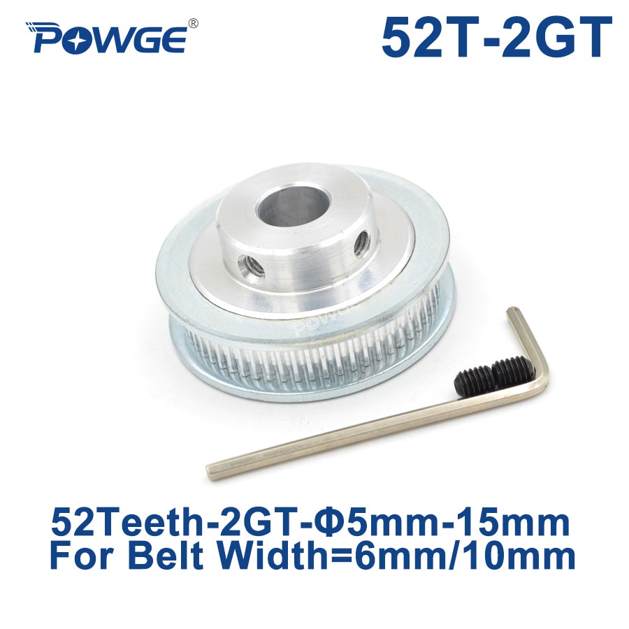 GT2/2GT 120 Teeth Timing Pulley Bore 6-15mm for Belt Width 6/10mm 120Teeth 120T 