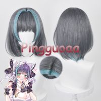 Manmei Game Azur Lane Cheshire Cosplay Wig 36cm Short Bobo Wigs Heat Resistant Synthetic Hair gjx