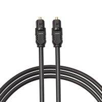 【cw】 1m Fiber Optic TOSLink Digital Audio Cable Male to Male Lightweight and Flexible Compatible With S/PDIF ADAT  39;s Dolby Digita