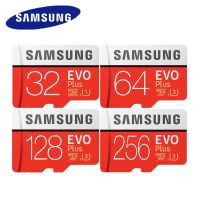 {3 Years warranty+Local} SAMSUNG 256GB MicroSD Card 128GB TF Flash Card 64GB SDXC UHS-I Memory Card 32GB SDHC EVO Plus C10 U3/U1 For Drone/Tablet 100MB/s