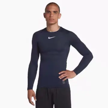 NK(V-NECK)Men Sports Active Long Sleeve Shirt Quick Dry Gym Training Dry  Dri Fit Compression Shirt For Running Jogging Workout Clothes Sports Wear  for men rashguard for men