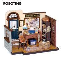 Robotime Rolife DIY บ้านตุ๊กตาไม้ขนาดเล็กเฟอร์นิเจอร์บ้านตุ๊กตาที่ทำด้วยมือแขวนผนังวันเกิดของขวัญสำหรับตกแต่งบ้าน