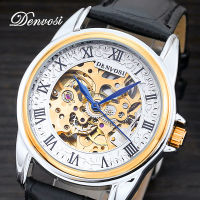 Premium Men S Watch นาฬิกากลไกอัตโนมัติสำหรับผู้ชายนาฬิกา Hollow Out Glow DENVOSI