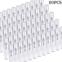 20 Pack 3ml/2ml Mini Clear Plastic Spray Bottle Empty Cute Perfume Atomizer for Cleaning  Travel  Essential Oils  Perfume Travel Size Bottles Containe