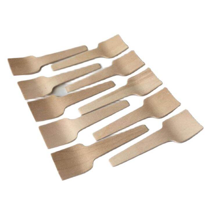 cw-100pcs-disposable-wood-dessert-spoons-7cm-flatware-eco-friendly-table