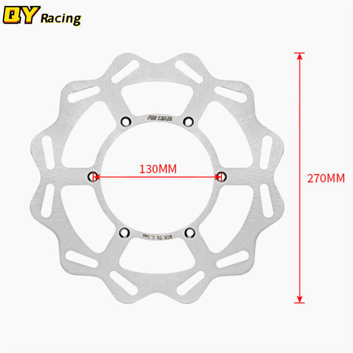 รถจักรยานยนต์ด้านหน้าและด้านหลังดิสก์เบรกโรเตอร์ดิสก์สำหรับ-yamaha-yz-wr-125-250-250x-250fx-400f-426f-yzf-wrf-dirt-mx-off-road