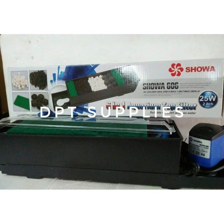 SHOWA overhead sump filter 606 for salt and fresh water aquarium ...