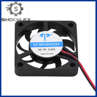 0.10A 5-12-24V DC4007 Shockley DC แบบสองสาย4ซม. พัดลมทำความเย็นพัดลมอุตสาหกรรมที่มีน้ำมันคอมพิวเตอร์โน้ตบุ๊กเงียบ