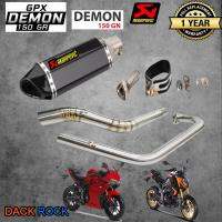 ท่อdemon150gnท่อdemon150gr ท่อgpx ท่อakrapovic เคฟล่า ท่อแต่งdemon150gn ท่อแต่งdemon150gr ทุกโฉม เสียง แน่น นุ่ม ทุ้ม ไม่แต่งในรอบสูง ระบายความร้อนได้ดี อัตราเ