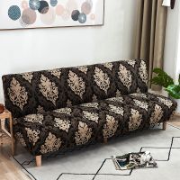 Universal Fold Armless Sofa Bed Cover Folding seat slipcover Modern stretch covers cheap Couch Protector Elastic Futon Cover