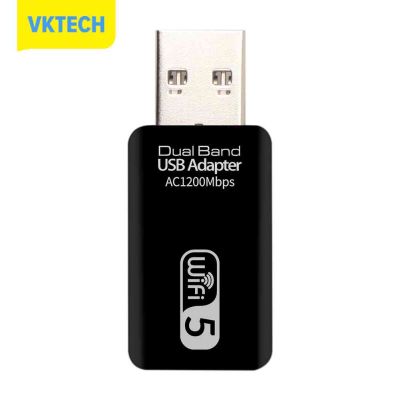 [Vktech] WD-4601AC 1200Mbps USB Wifi การ์ดเครือข่าย2.4G/5G Dual-Band Wireless Adapter