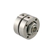 Any Stop Damping Shaft Stainless Steel Disc Torque Hinge Through Wire Hole Damper 1-50KGF.CM Adjustable