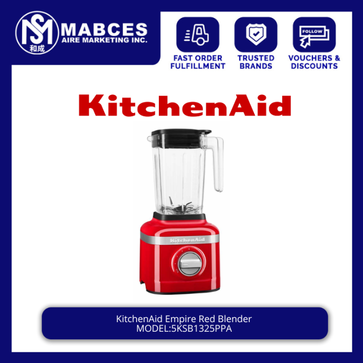 KitchenAid Empire Red Blender 5KSB1325PPA Lazada PH