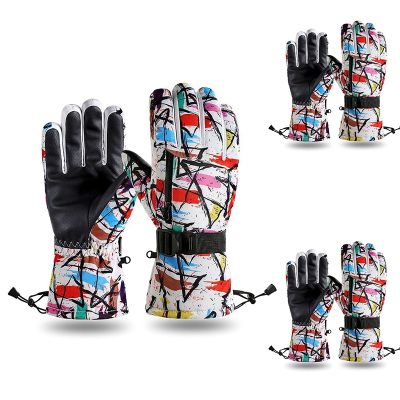 Winter Ski Gloves for Men Women Touch Screen Winter Warm Gloves Snowboard Gloves Waterproof Cycling Gloves Couple