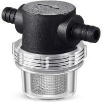 Water Pump Strainer,3/8 Inch Hose Barb In-Line Strainer Twist-on Pipe for Water Pump 12V DC 80PSI