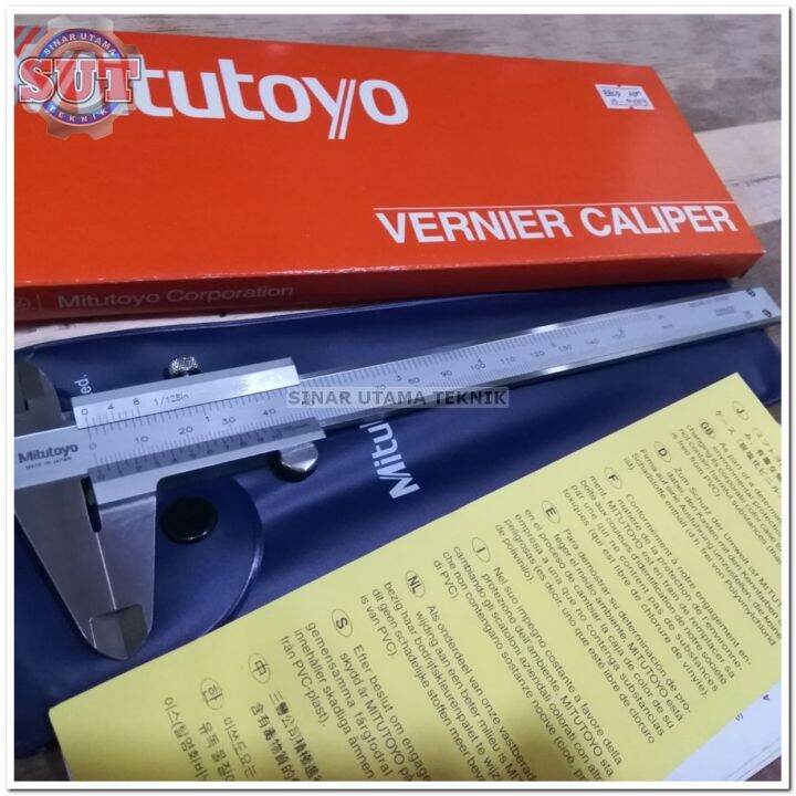 Vernier Caliper Mitutoyo 150 mm Sigmat Manual 6 Jangka Sorong 6 inchi