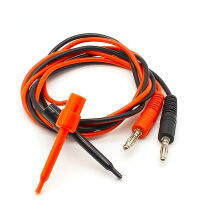 1คู่มัลติมิเตอร์ Dual Test Hook คลิปชาย Banana Plug Cable