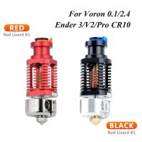 【LZ】✤◕  3d vermelho lagarto k1 v6 hotend bi-metal montado cobre chapeado extremidade quente para voron 2.4 prusa i3 titan ender 3 v2 extrusora impressora 3d