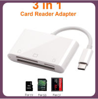 ชนิด C เพื่อการ์ดความจำ MicroSD SDHC เครื่องอ่านบัตร CF อะแดปเตอร์ OTG สำหรับ Ipad Pro Macbook สำหรับ Huawei P40 P30สำหรับแล็ปท็อป PC โทรศัพท์ Samsung