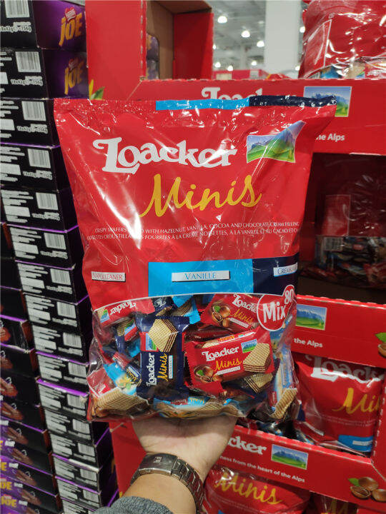 Shanghai Costco purchasing Laijia loacker mixed mini wafer biscuits