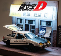 1:20เริ่มต้น D โตโยต้า AE86 D Iecast โลหะรถโมเดลรถของเล่นสำหรับเด็กเด็กของเล่นงานอดิเรกยานพาหนะเด็กของขวัญ