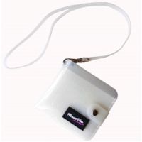 Almostblue Women Cute Wallet Transparent Pvc Coin Sling Purses Card Pouches Womens Fold Bag Travell